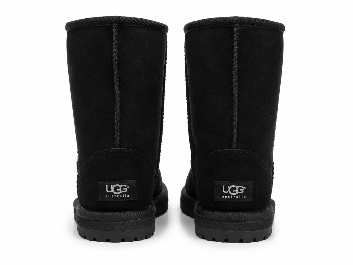 Australian Leather Ugg Classic Long - Black - AU6
