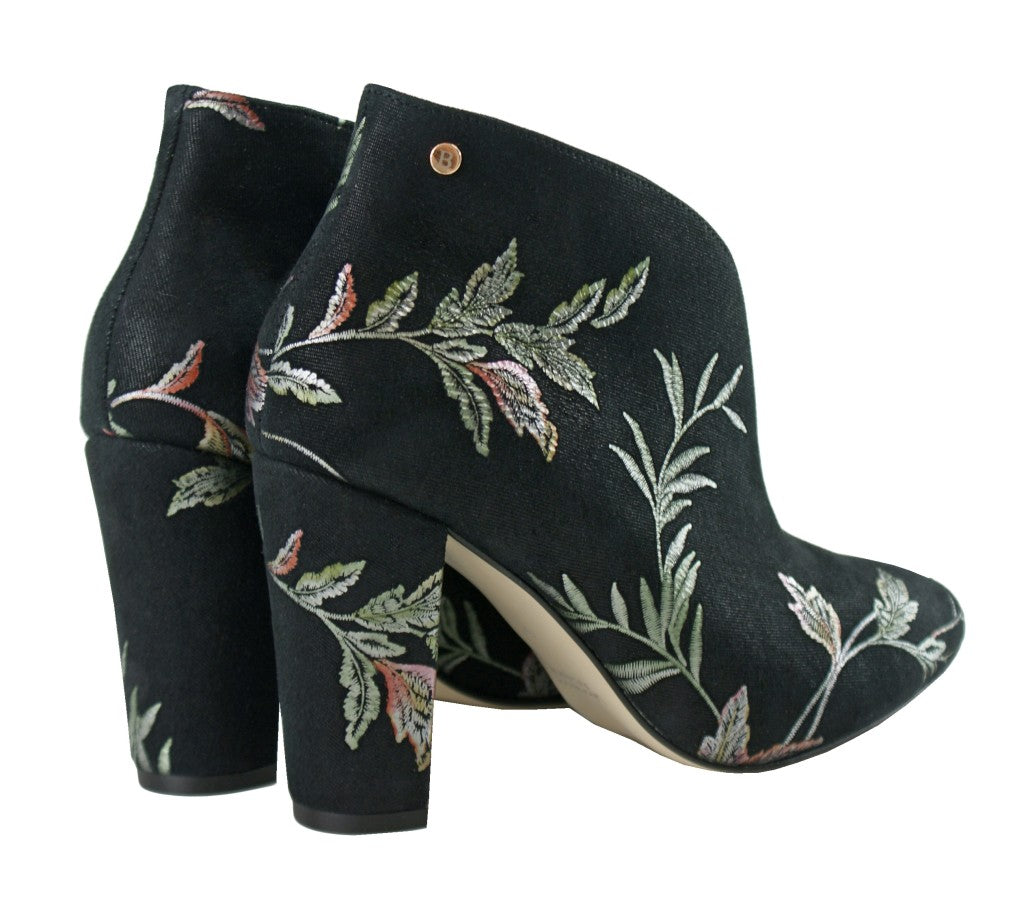 Bosccolo Womens Boots - Leaves Black