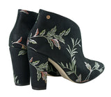 Bosccolo Womens Boots - Leaves Black