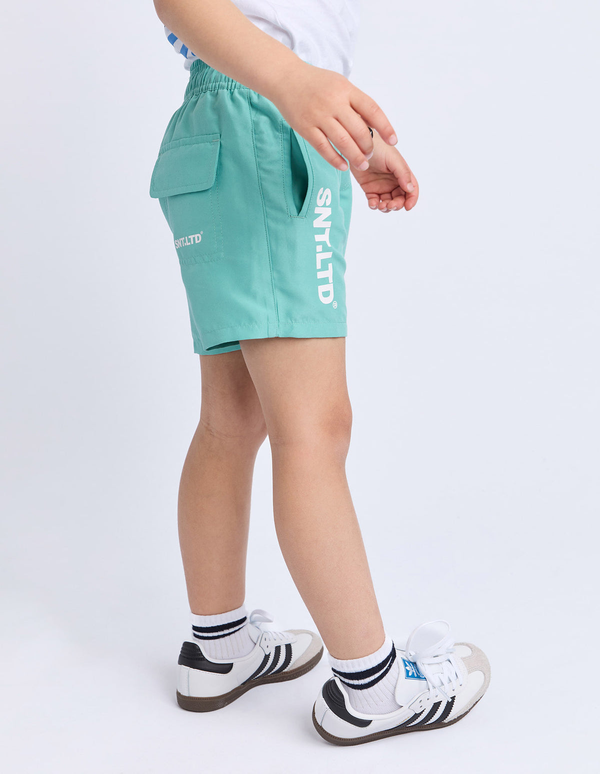 St Goliath Boys Pace Short - Green