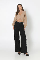 Madison The Label Kaya Knit Jumper - Oat