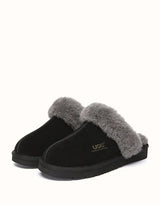 Muffin Slipper in Black