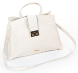 Bosccolo Handbag - Ecru/Croco