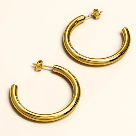 Bullion Gold Erica Gold Hoop Earrings