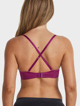 Cotton Plunge Bra