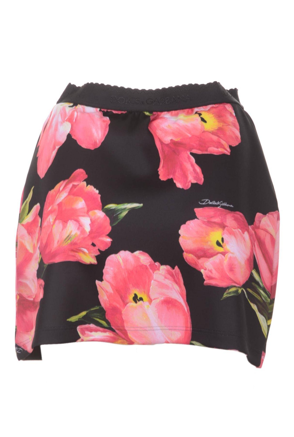 Dolce & Gabbana Women Flowers Mini Skirt