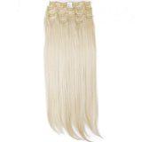 Thick Quality Light Blonde Synthetic Hair  7Piece 16Clips 22"  Straight