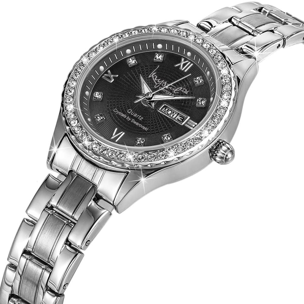 Krystal Couture Lustrous Watch Embellished with SWAROVSKI® Crystals