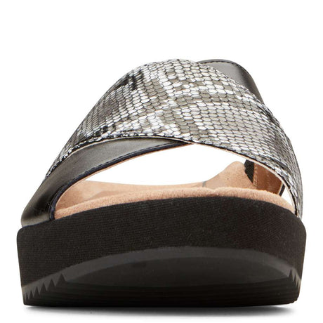Vionic Hayden Platform Slide - Natural Snake