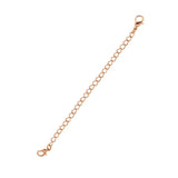 Obsession Necklace Extender Encased in 18k Rose Gold
