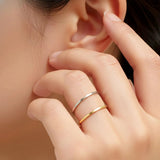 Bullion Gold Gold Simplicity Slim Ring