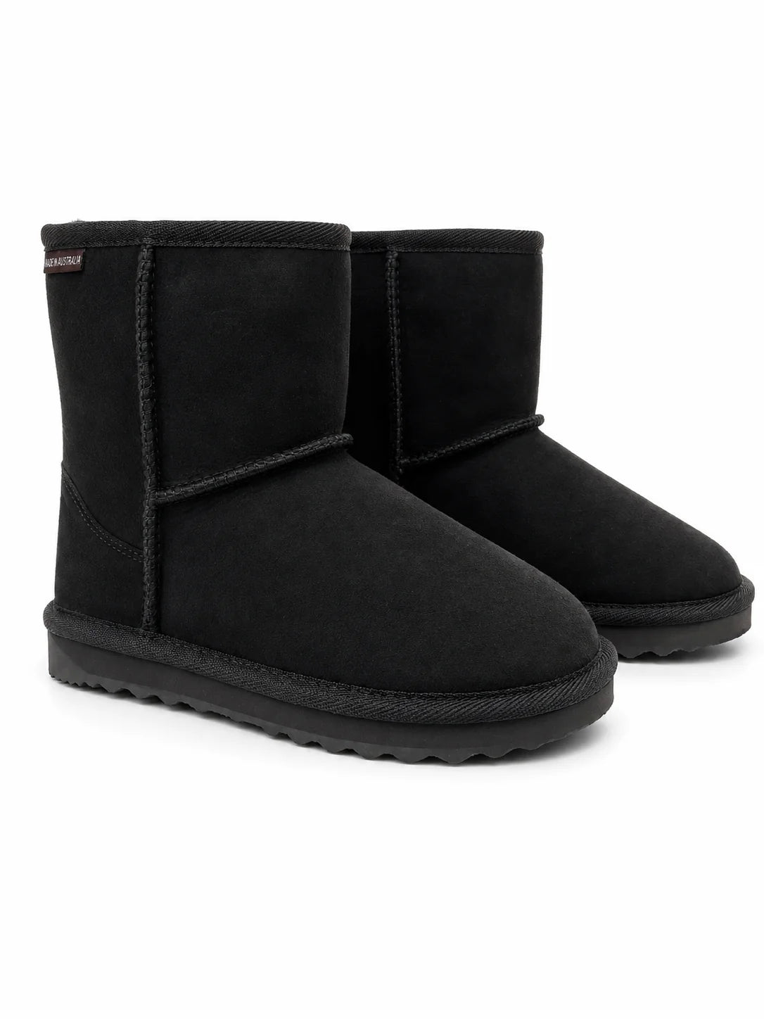 Australian Leather Ugg Classic Mini - Black - AU7
