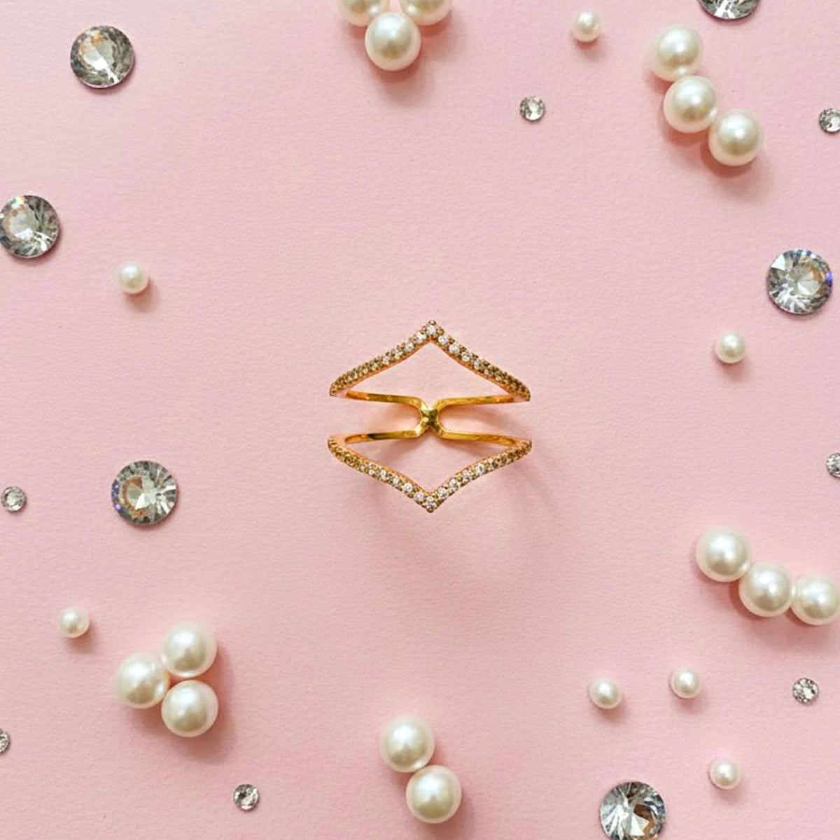Bullion Gold Pretty Denise Fashion Ring