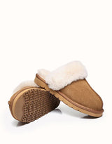 Muffin Slipper in Chestnut