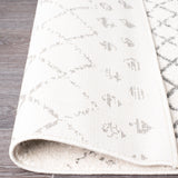 Oasis 454 White Runner Rug