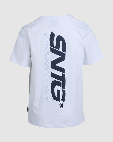 St Goliath Boys Challenger Tee - White