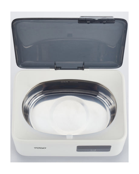 TODO Ultrasonic Cleaner Sonic Wave Jewellery Cleaner Blue LED 600ml Stainless Steel Tank 3min Cycle
