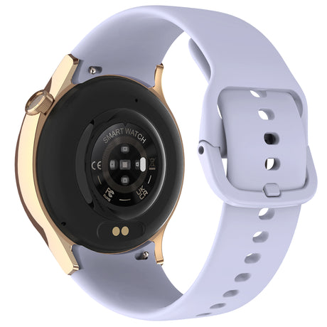 Bluetooth Smart Watch 1.43" Touch Screen Call Heart Rate Blood Pressure BT 5.3 - Purple