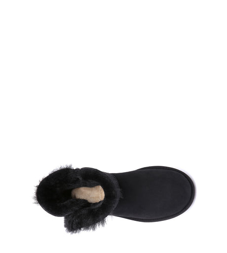 Australian Shepherd UGG Mini button - Black