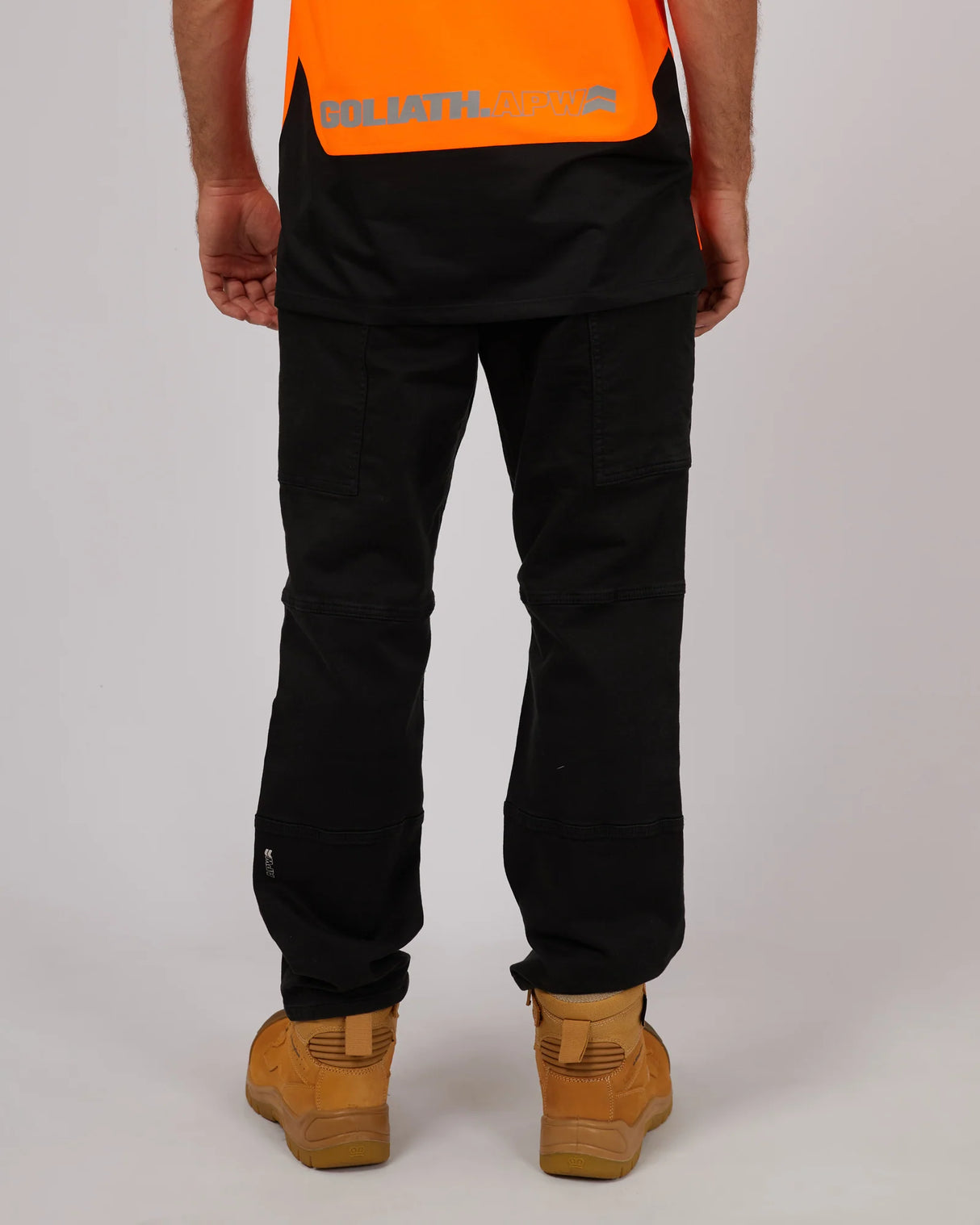 St Goliath Apw Non Cuffed Pant - Washed Black