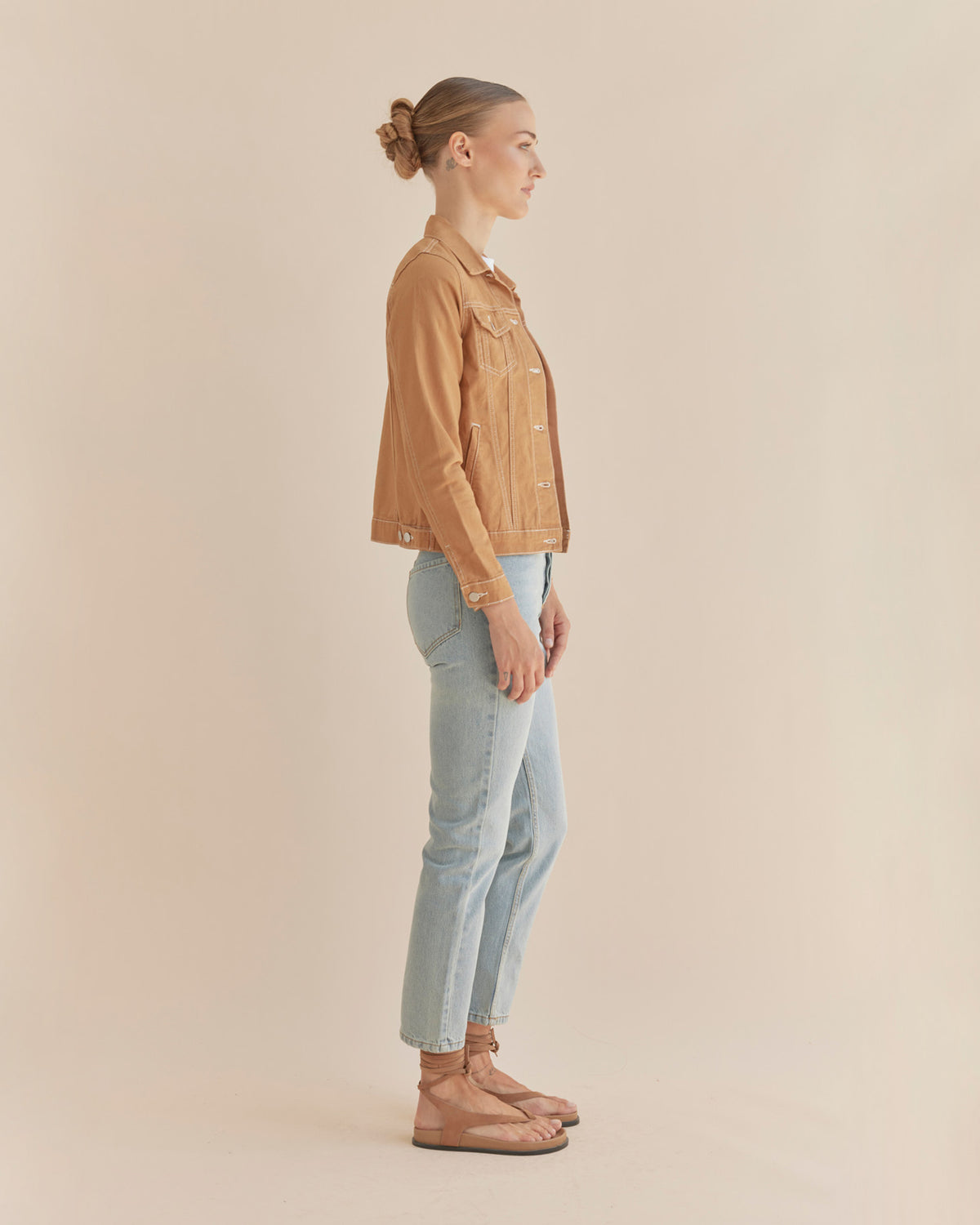 Amelius Alliance Drill Denim Jacket - Ochre