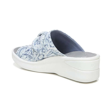Bzees Smile Wedge - Blue Ikat