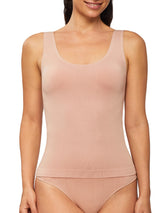 Nancy Ganz Bamboo Essentials Tank - Mahogany