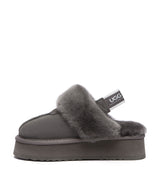 Australian Shepherd UGG Waffle Platform - Grey
