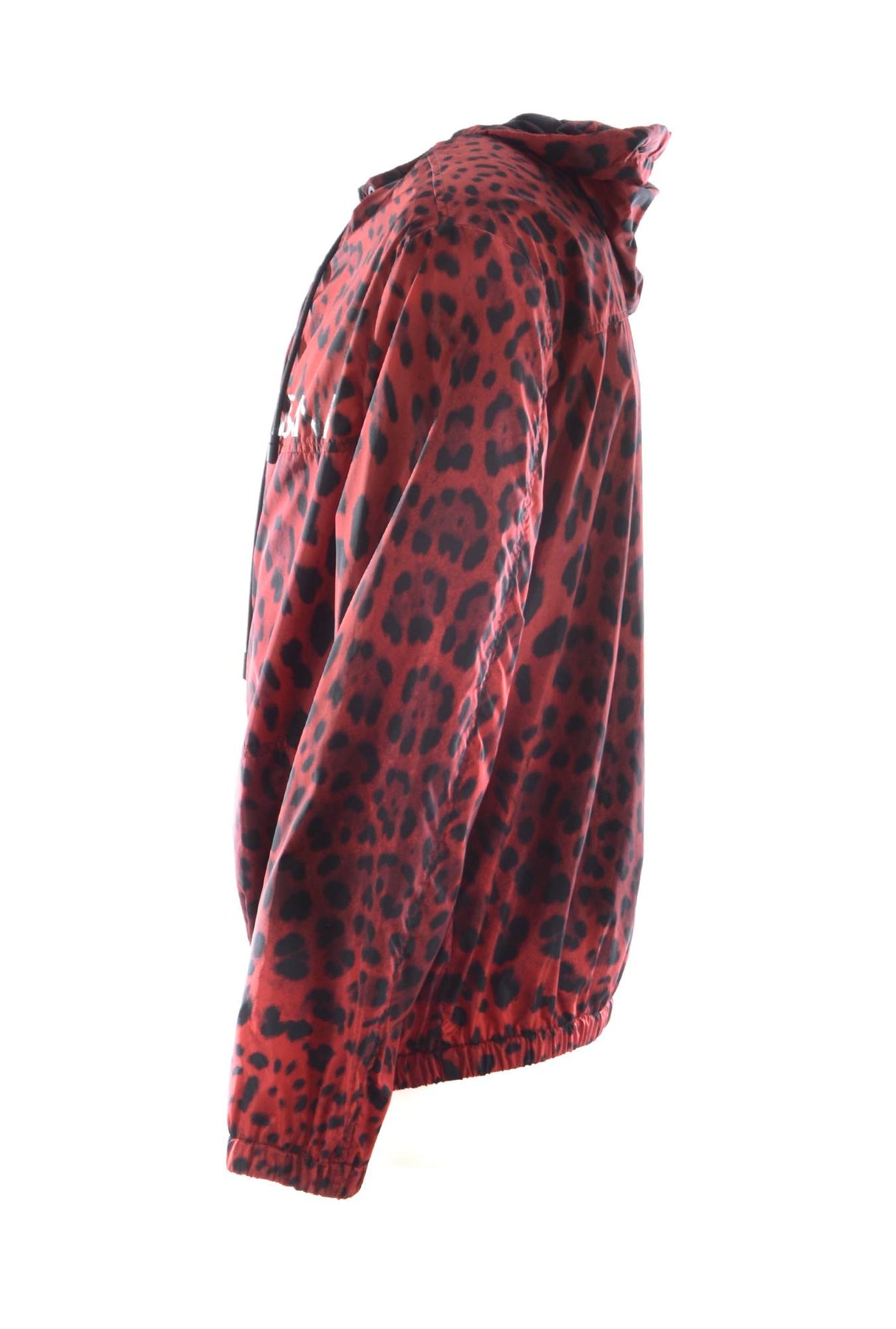 Dolce & Gabbana Men Animal Print Sport Hooded Jacket