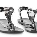 Karl Lagerfeld Girls Cafe Terrase D2 Sandals - Black