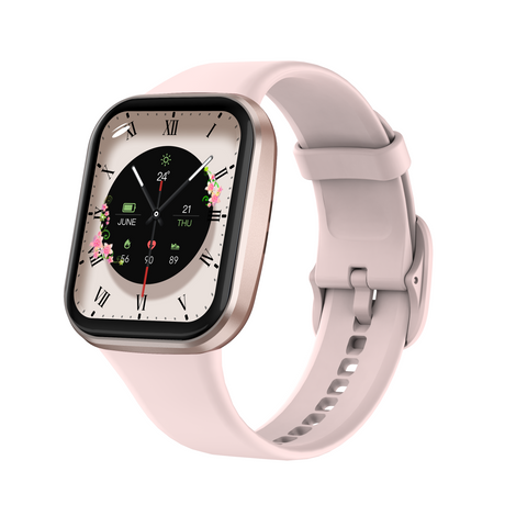 Bluetooth Smart Watch 1.83" Touch Screen Heart Rate BT 5.3 - Pink