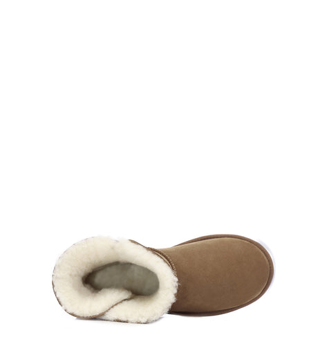 Australian Shepherd UGG Mini button - Chestnut
