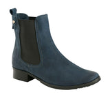 Bosccolo Womens Boots Elastic-Sides - Blue