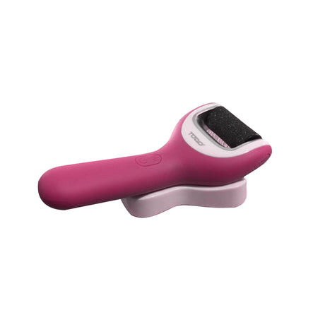 Rechargeable Pedicure Waterproof Foot File Callus Remover Tool Ipx4 Pink