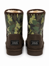 Australian Leather Ugg Napa Us Army Print - Green - AU6