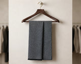 Cherry Red Marle Scarf - Grey Marle