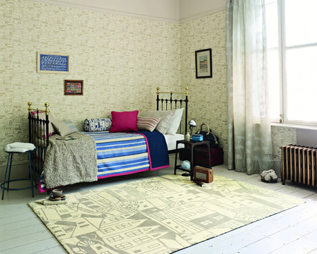 Sanderson Empire Trellis - Stone 45501
