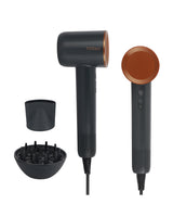 TODO 1600W Hair Dryer 110,000 RPM High Speed 3 Speed 4 Temperature - Grey