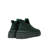 Slip-On Knit Wedge Sneakers - Evergreen