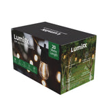 LumiFx 20 Bulb Festoon Lights 8 Lighting Effects
