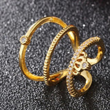 Bullion Gold Famous Madonna Fashion Ring