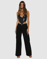 BY.DYLN Tay Corset - Black