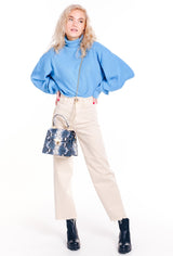 Bosccolo Handbag - Navy Blue