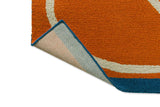 Orla Kiely Linear Stem Orange 464403 Outdoor Rug