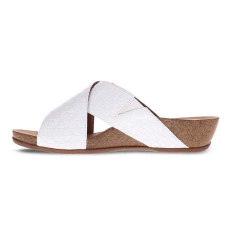 Scholl Jean Brick Wedge - White