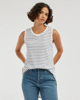 Amelius Claudia Longline Tank - Stripe