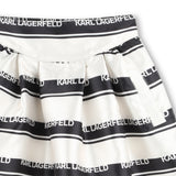 Karl Lagerfeld Girls Cafe Terrase D3 Ceremonie Skirt - Black