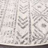 Oasis 456 Grey Round Rug