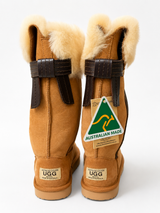 Australian Leather Ugg Classic Tall Tassel Detail - Chestnut - AU5