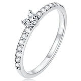 Solid 925 Sterling Silver Little Princess Ring